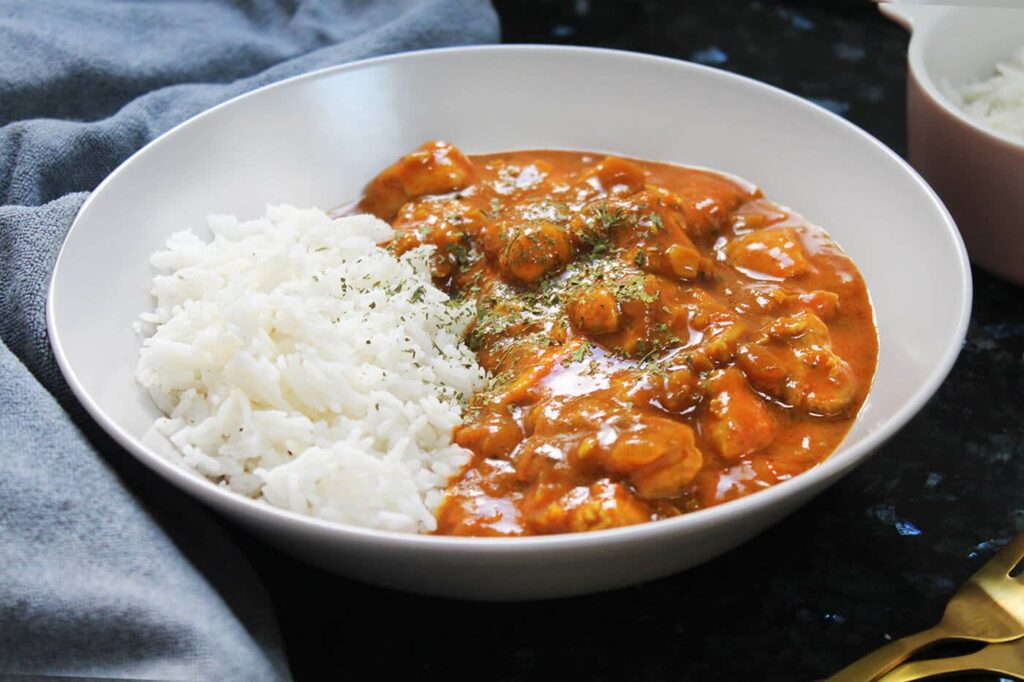 Como hacer curry de pollo