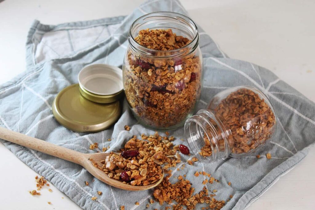 Granola fácil y rica
