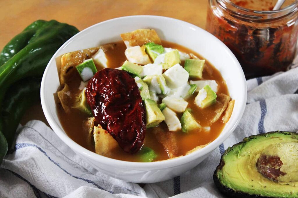 Mexican tortilla soup