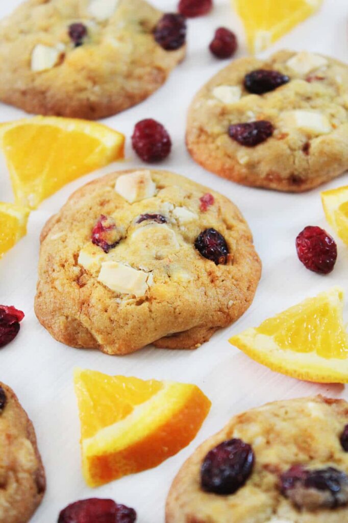 white chocolate cookies 