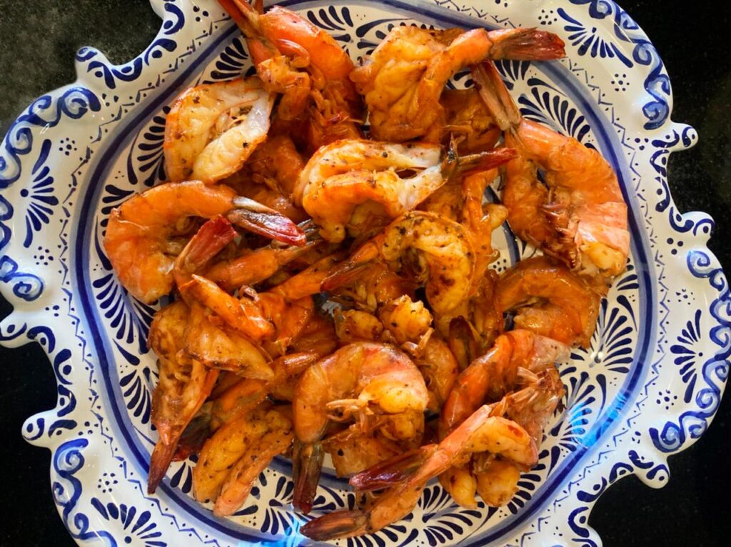 Spiced shrimp recipe