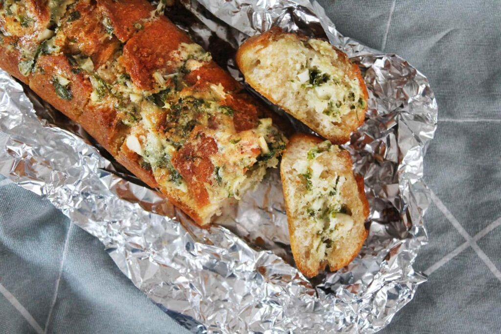 The best garlic bread