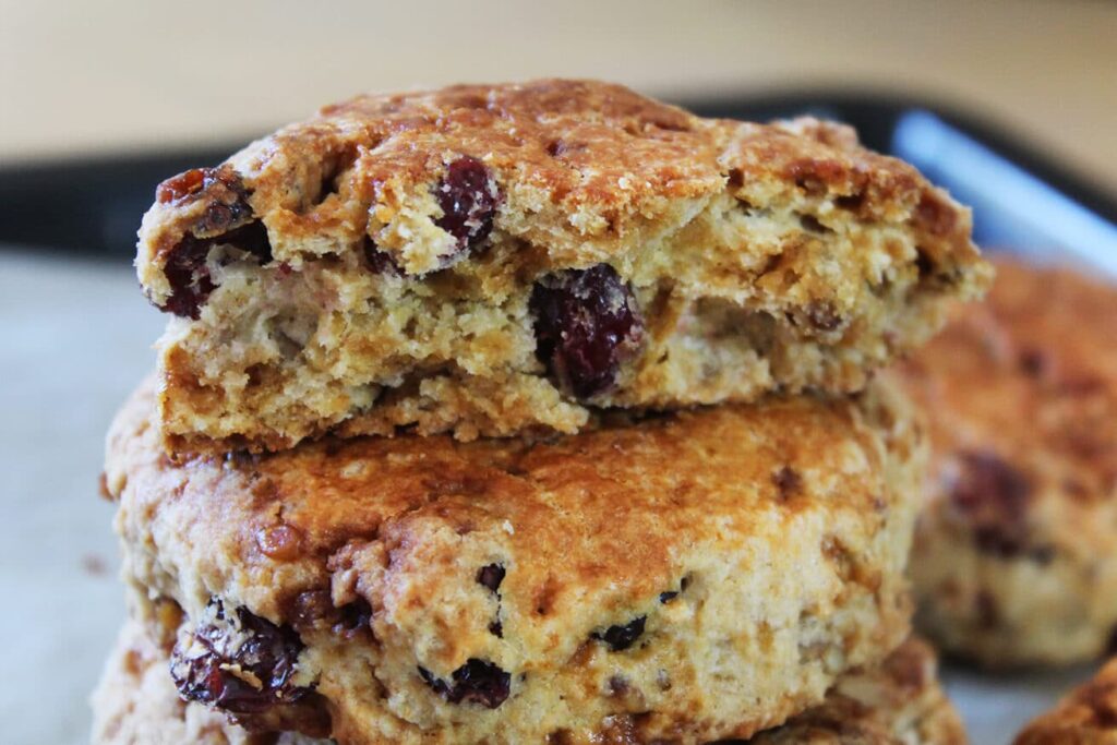 How to make cranberry scones