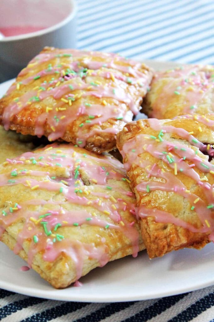 Receta de pop tarts de fresa