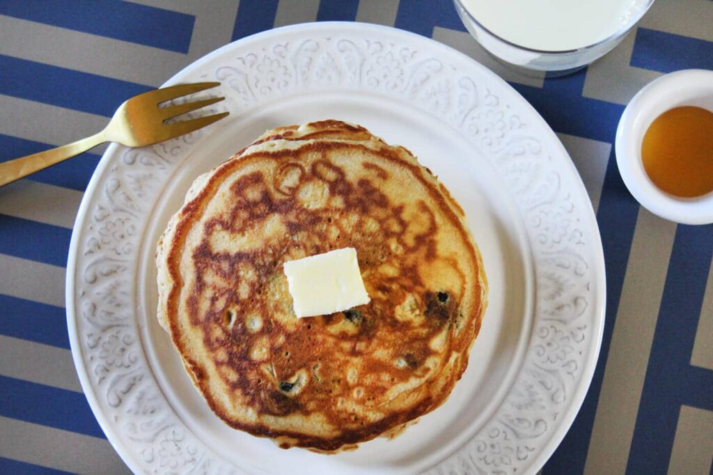 Blueberry pancakes recipe