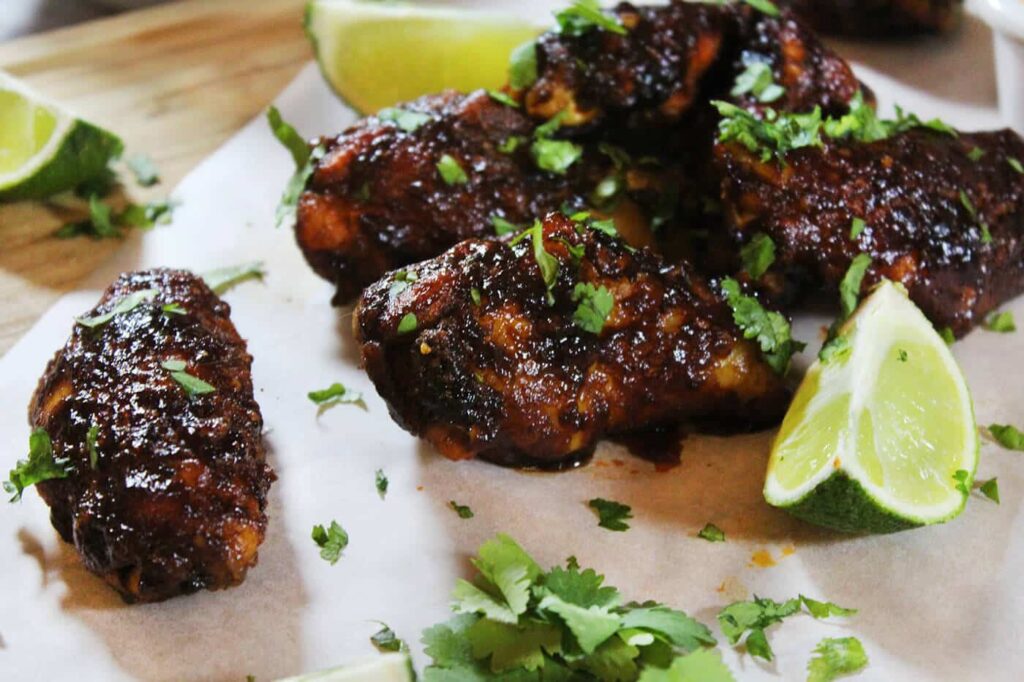Crispy chipotle wings recipe