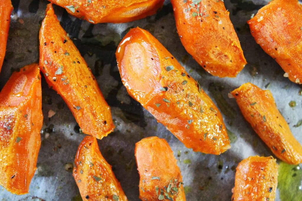 Receta de zanahorias al horno