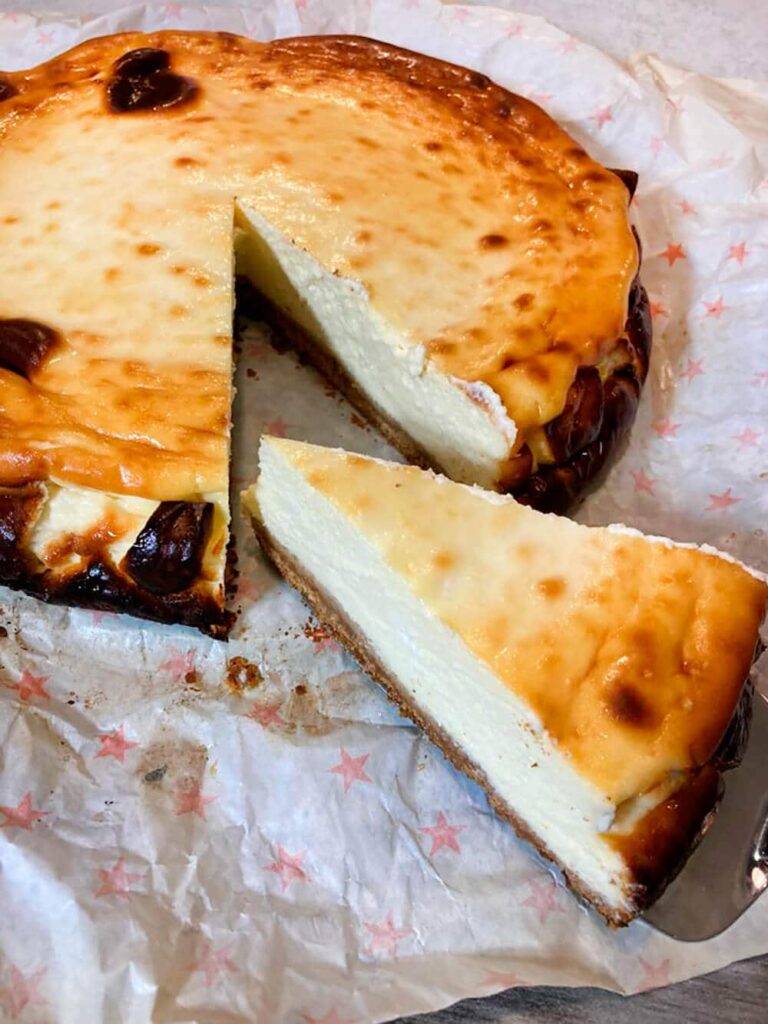 Basque cheesecake