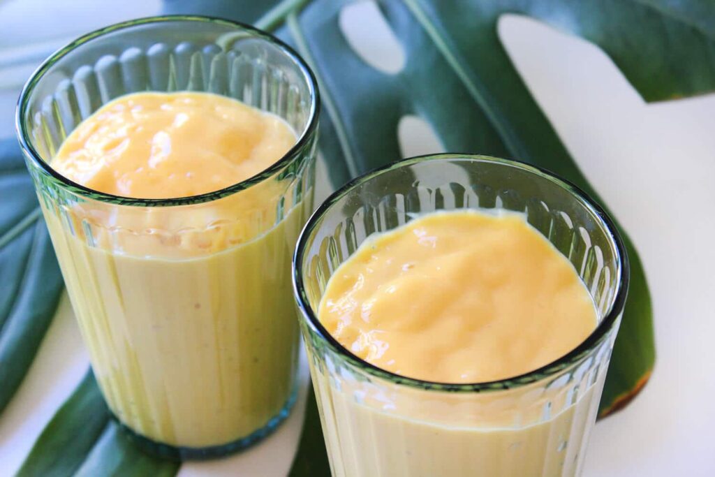 Receta de smoothie de mango