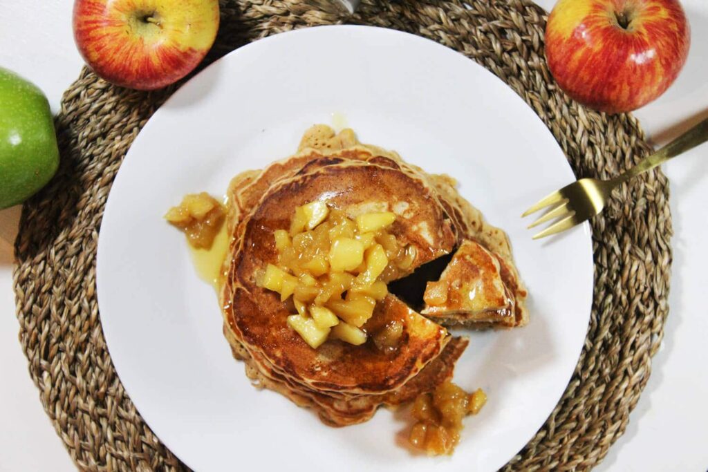 Pancakes de manzana