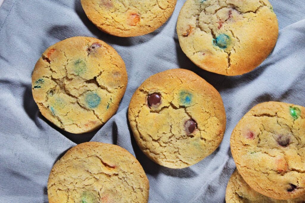 Galletas de M&Ms