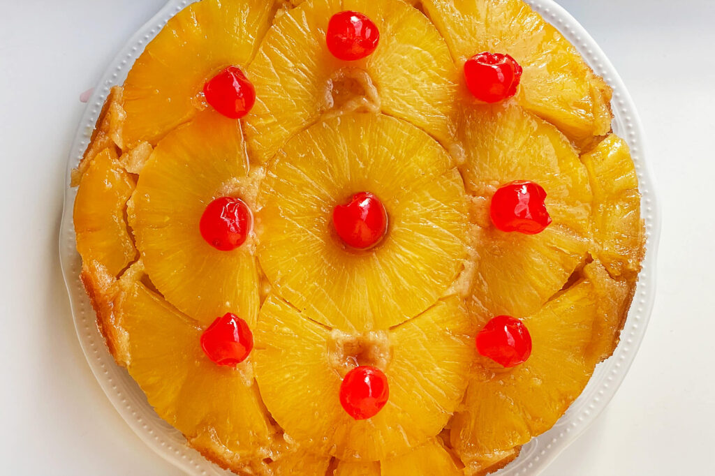 Volteado de piña