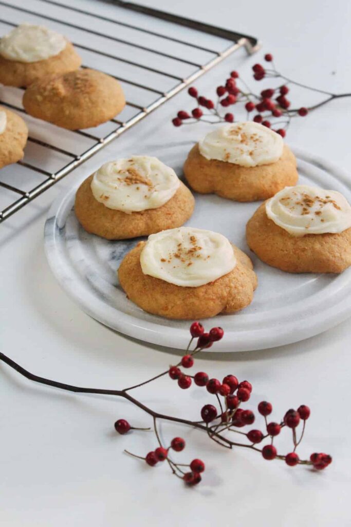 Pumpkin cookies with brown butter glaze recipe