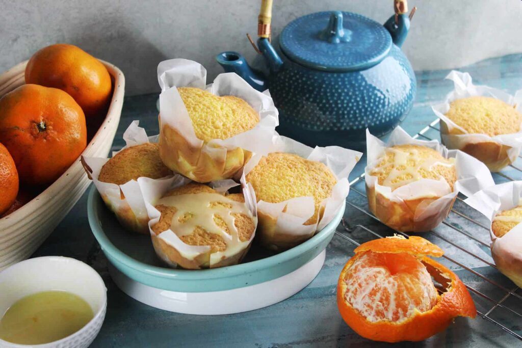Tangerine muffines recipe