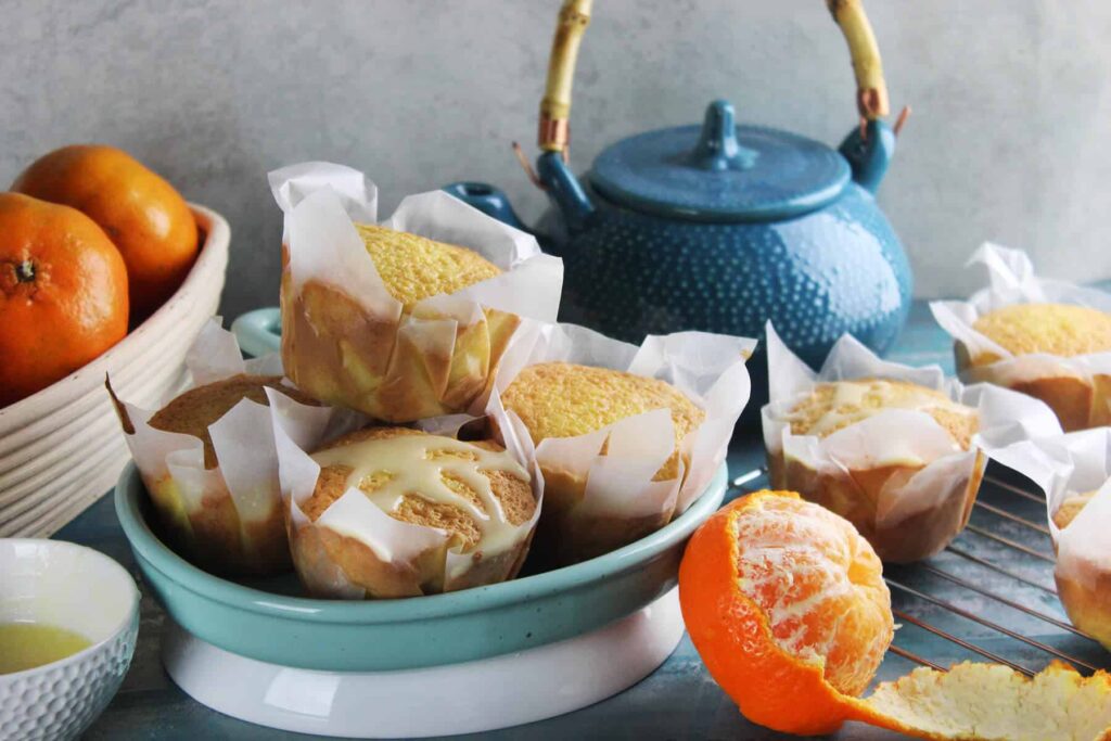 Tangerine muffins