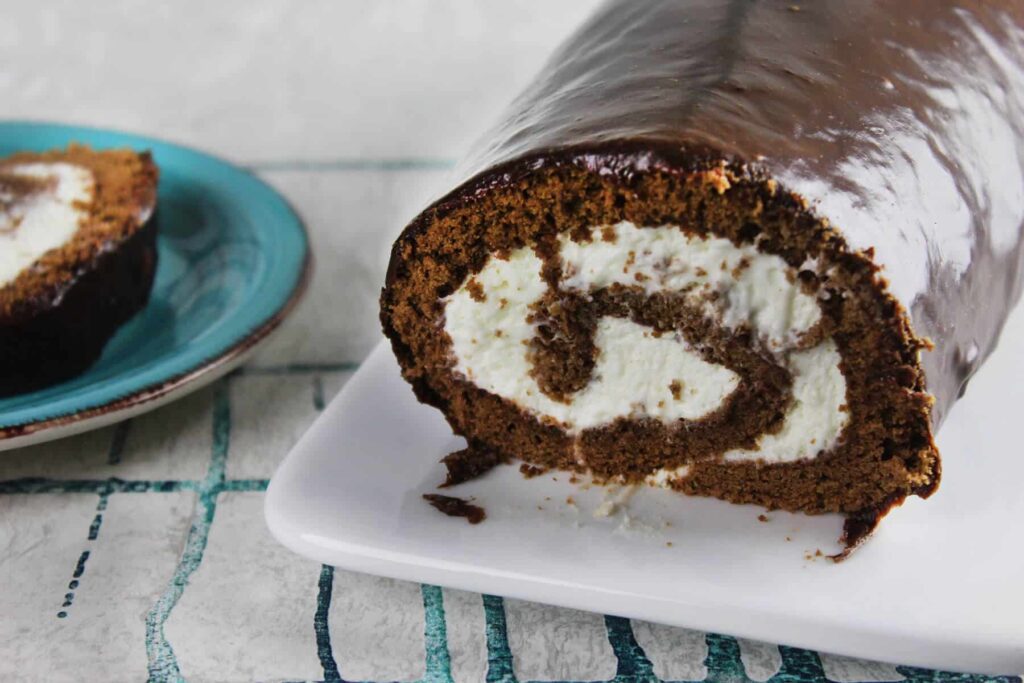 Cómo hacer un rollo de chocolate suizo