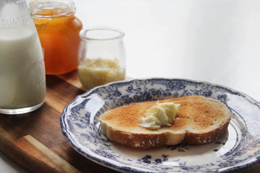 Homemade butter