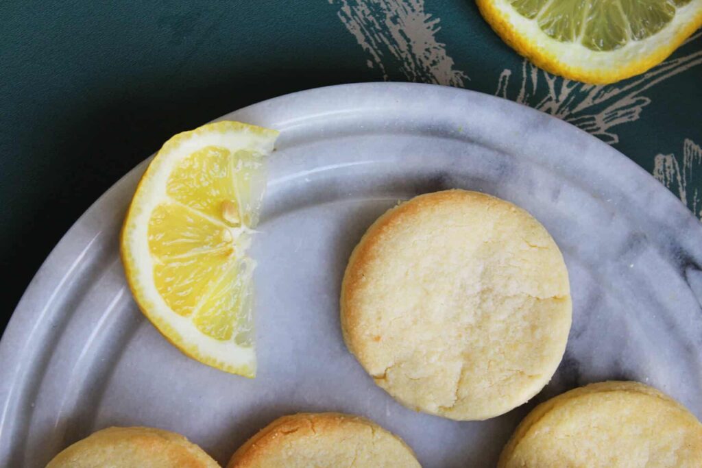 Receta de galletas de limon