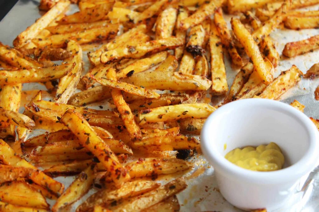 Cómo hacer patatas picantes al horno