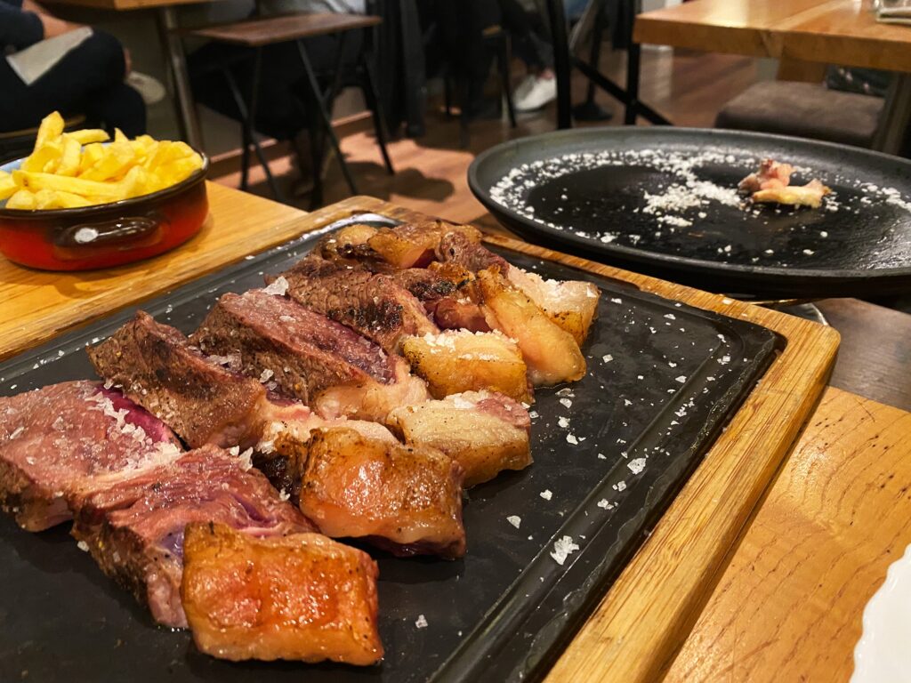 Via granados una buena comida en Barcelona