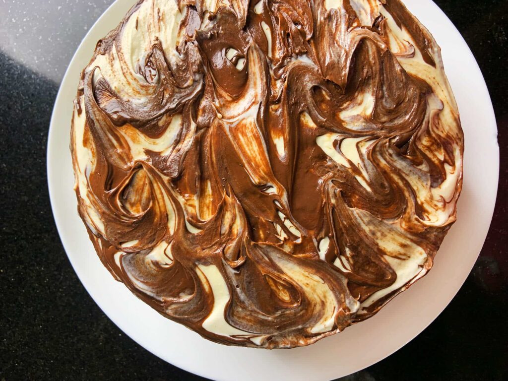 Coffee flavoured cake