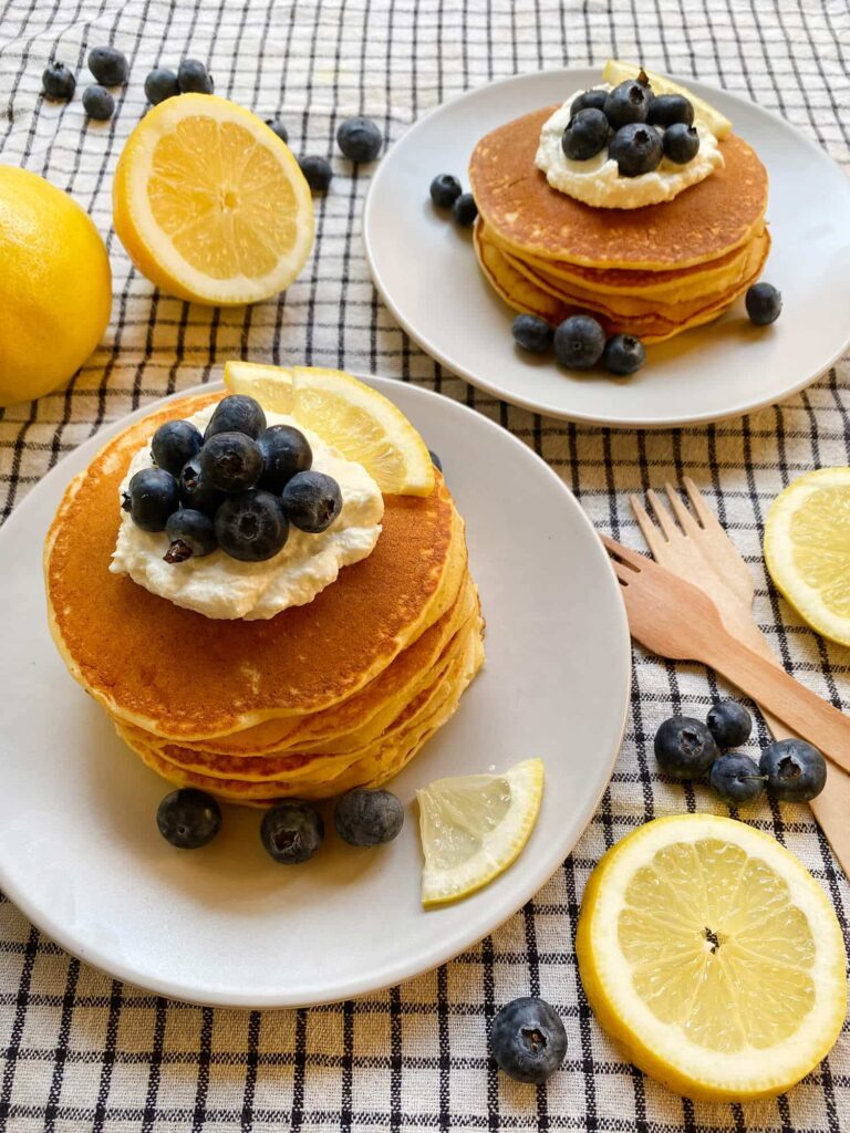 Cómo hacer pancakes de ricotta y limon