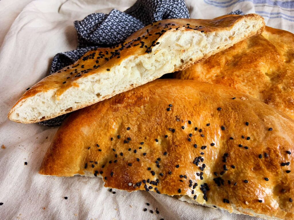 How to make flat turkish bread ekmek