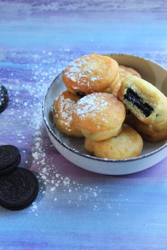 Receta de oreos fritas