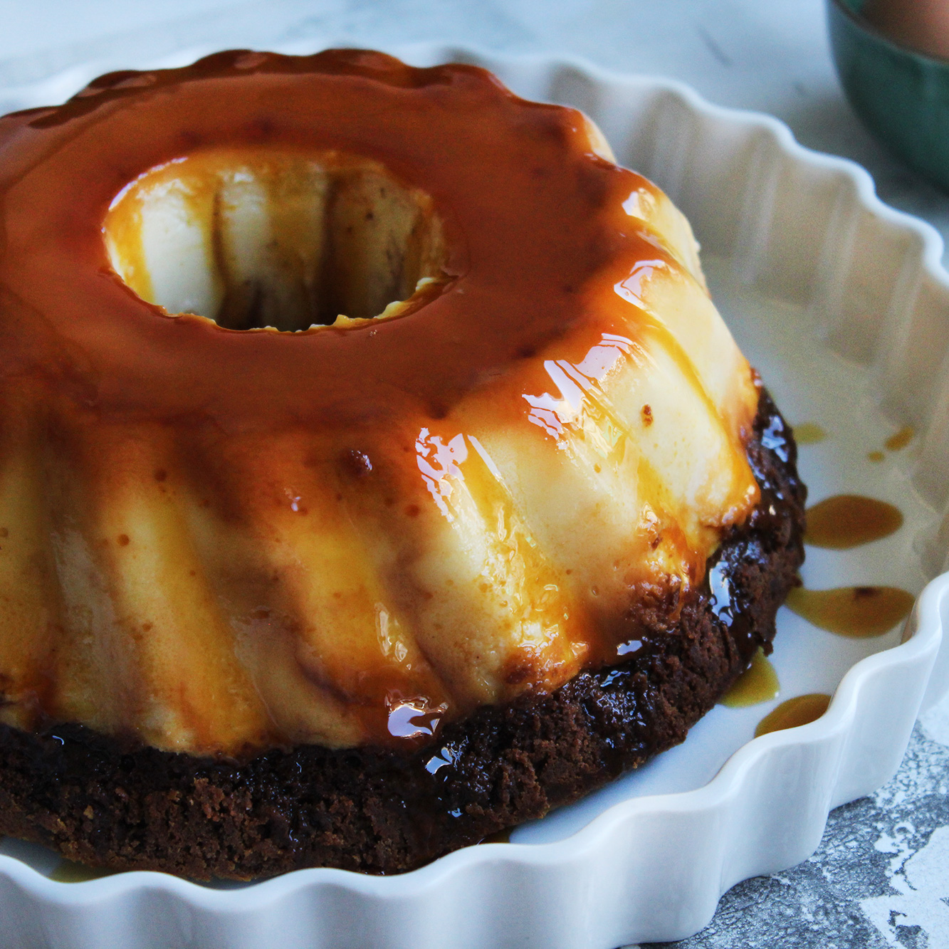 Chocoflan, the impossible cake - HORNO MX