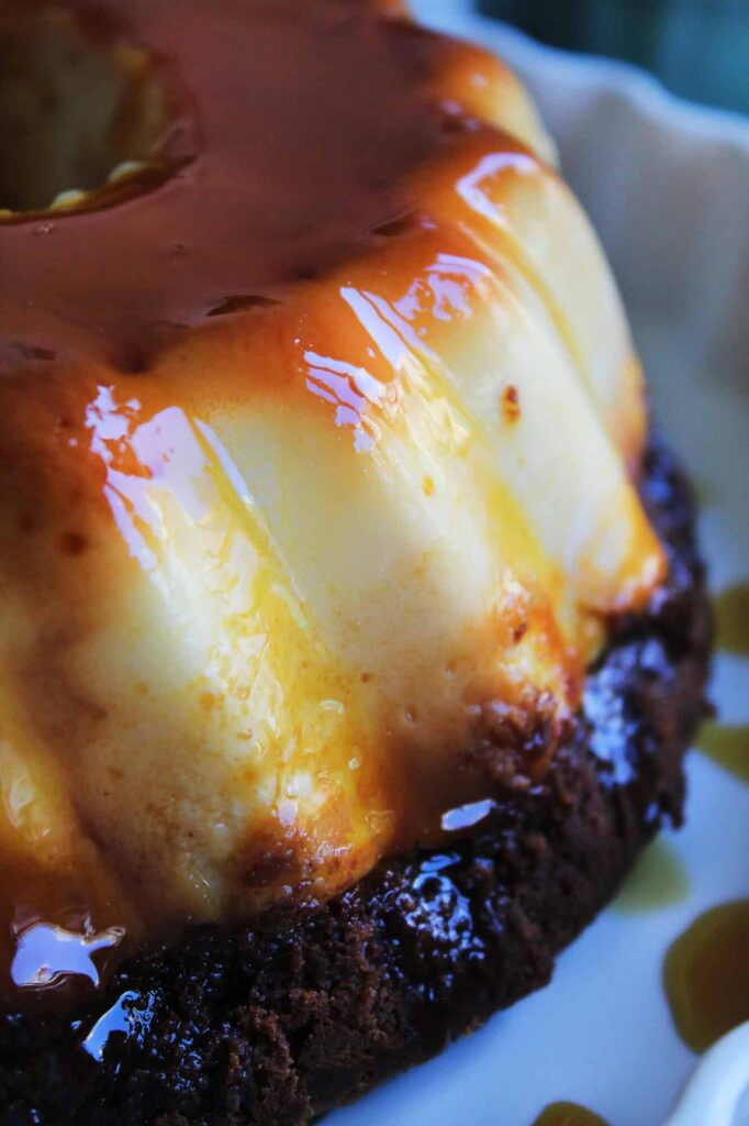 Receta de chocoflan pastel imposible