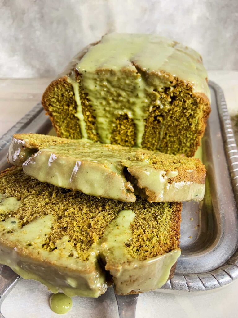 Matcha pound cake