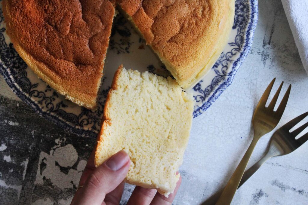 Receta de bizcocho castella