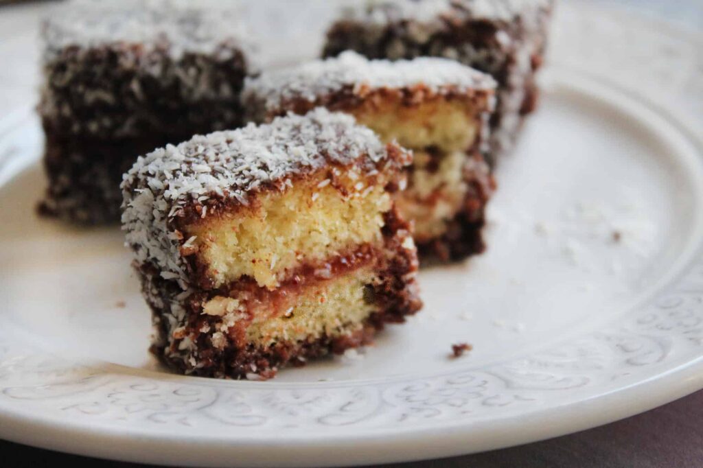 Receta de lamingtons