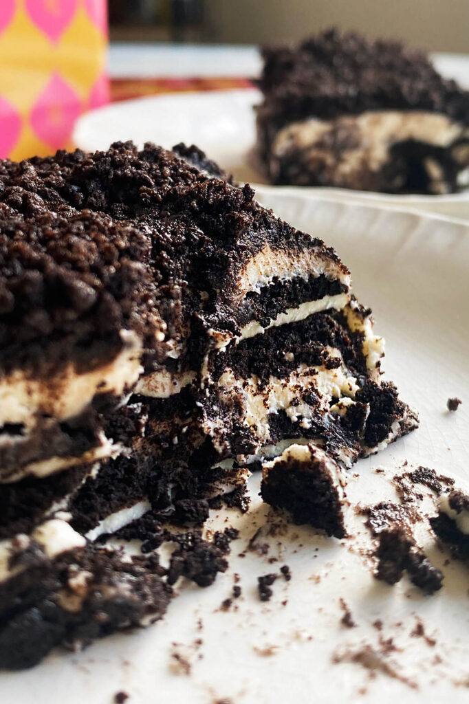 Receta de Carlota de oreo sin hornear