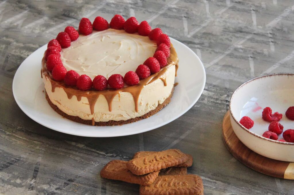 Cheesecake sin horno de lotus biscoff