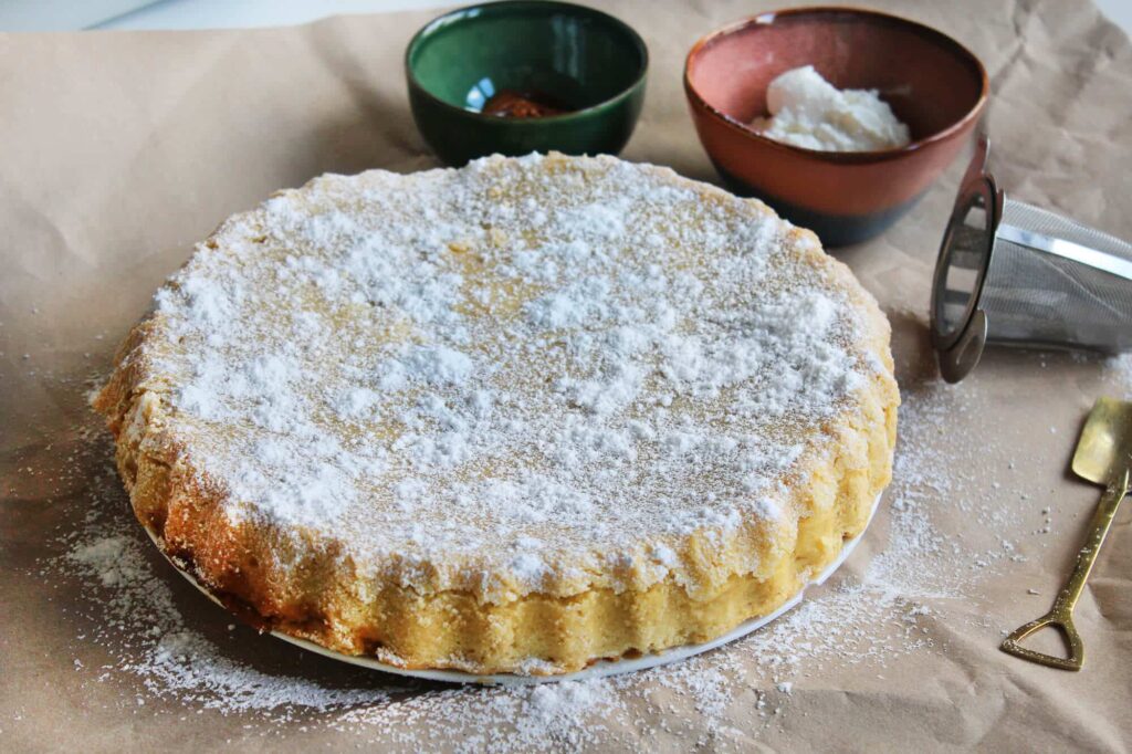 Cómo hacer una tarta de ricotta y dulce de leche
