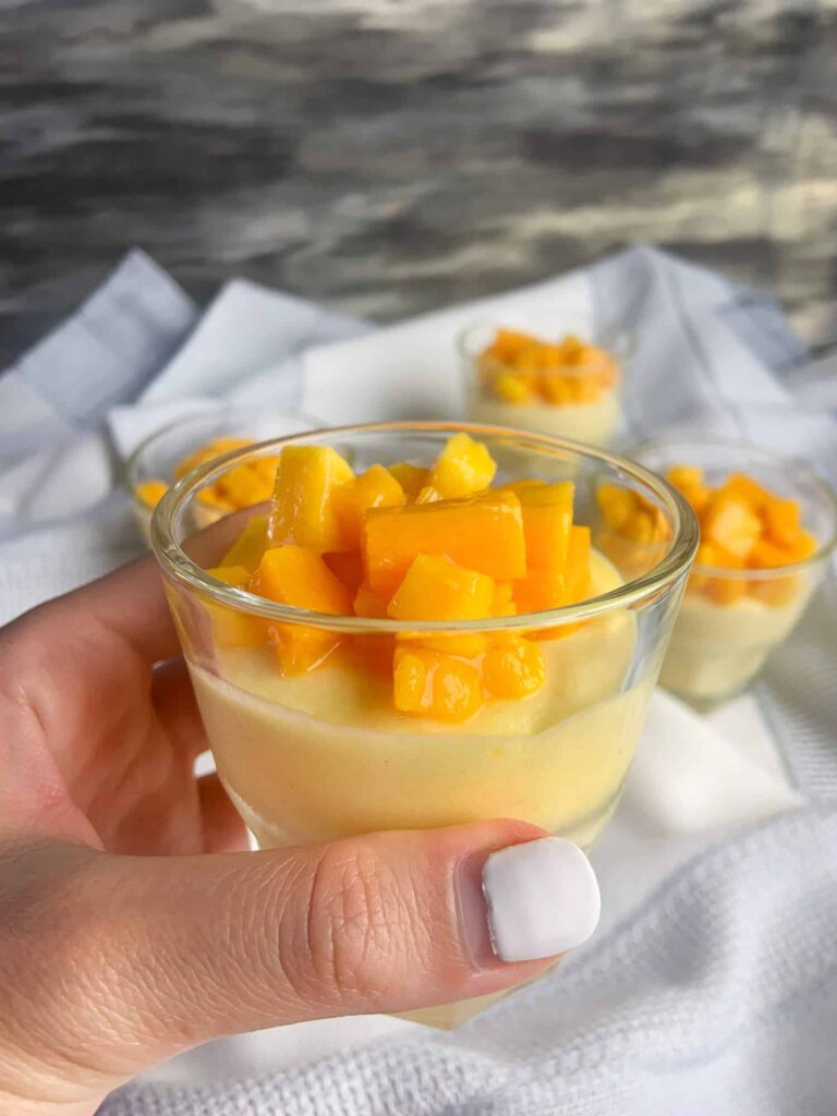 Receta de mousse de mango