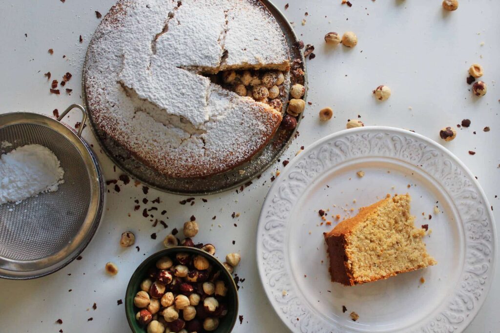 Italian hazelnut cake (Torta de Nocciole)
