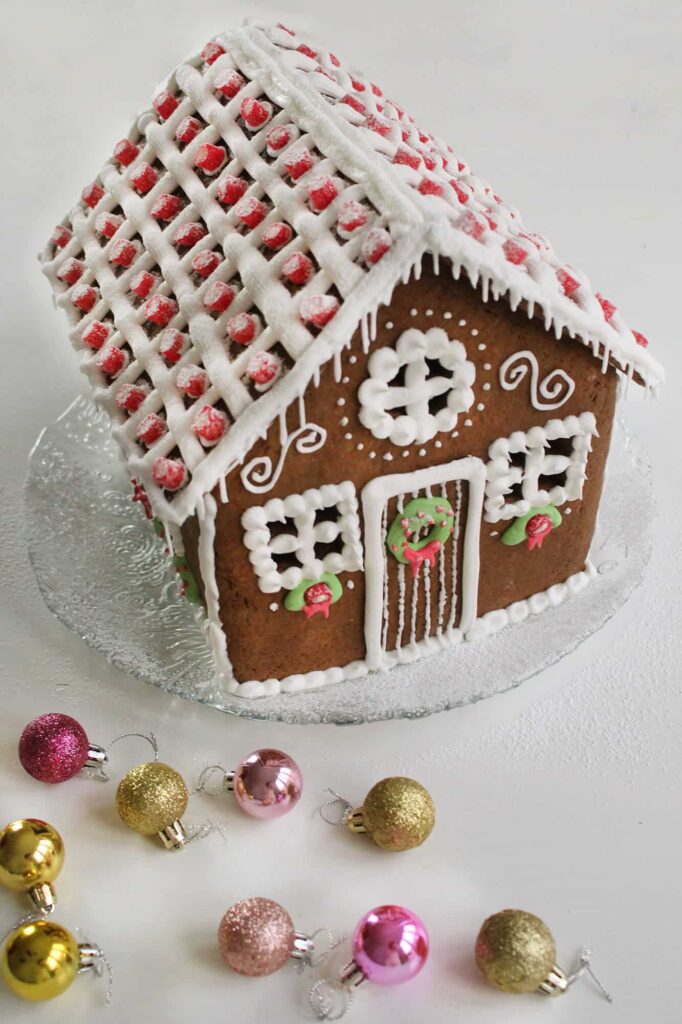 how to make a gingerbread house