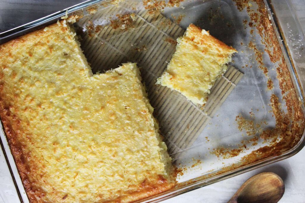 Mexican corn cake our mother's recipe