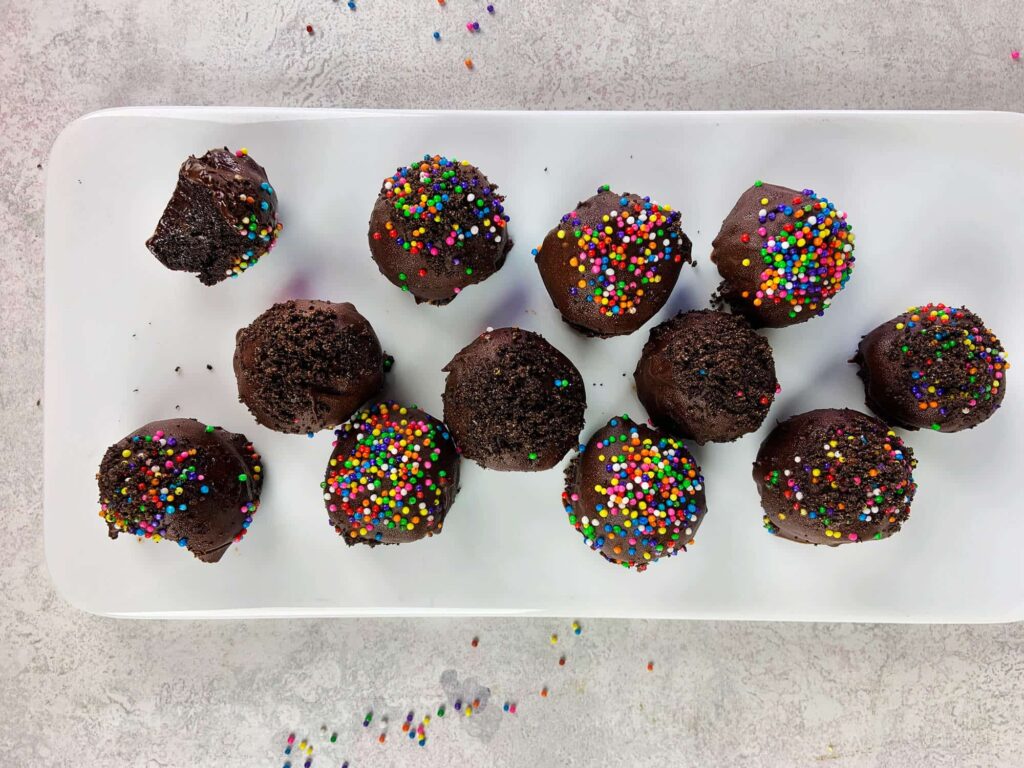 4 ingredient oreo truffles