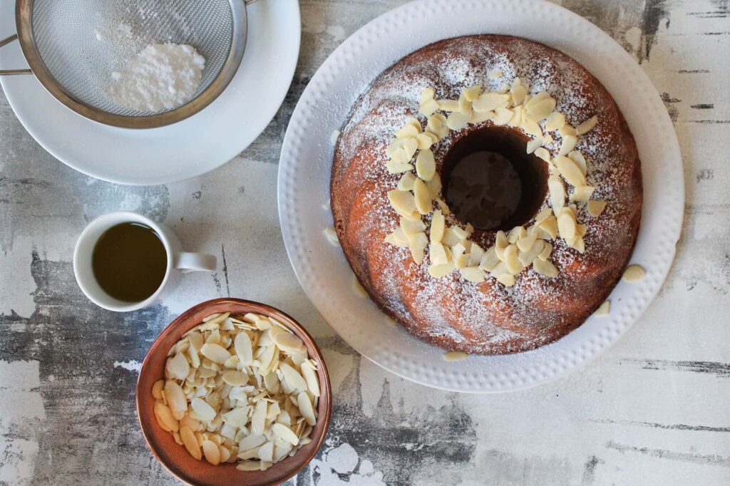 Olive oil cake