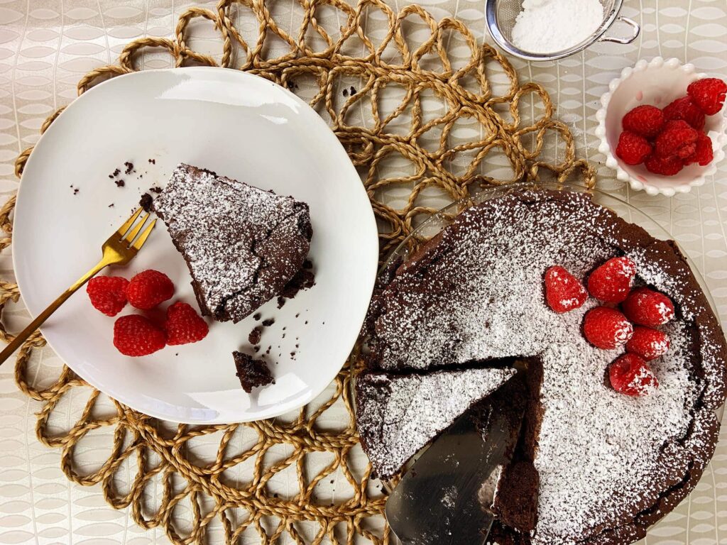 Pastel de chocolate fácil