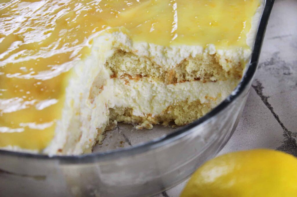 The best Lemon tiramisu