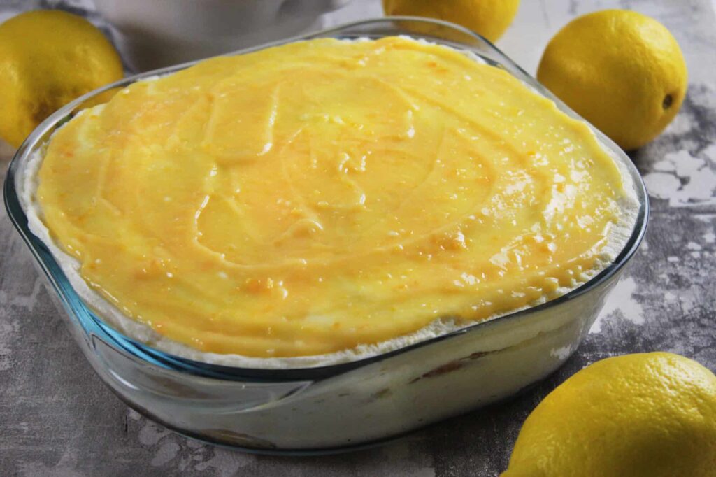 How to make Lemon tiramisu