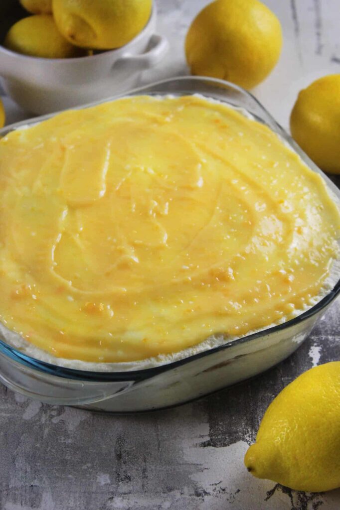 Lemon tiramisu recipe