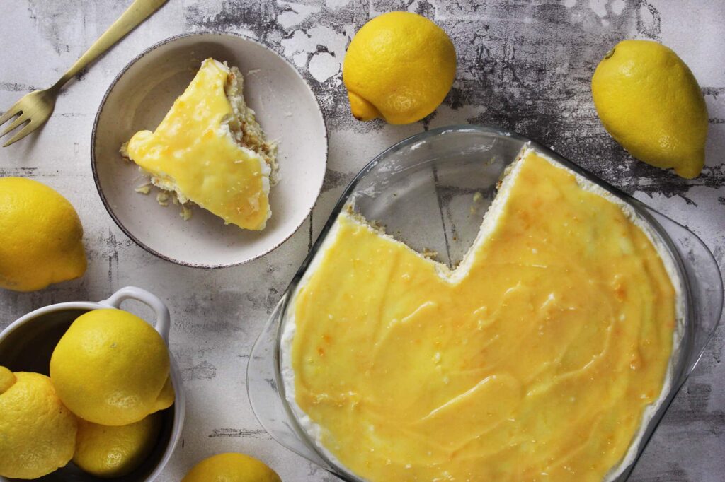 Tiramisú de limón receta
