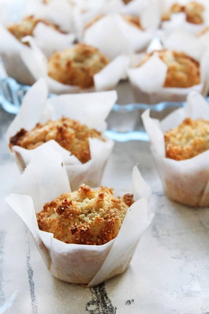 Receta de muffins de coco