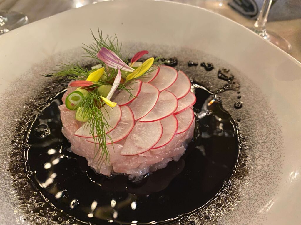 Aguachile de robalo