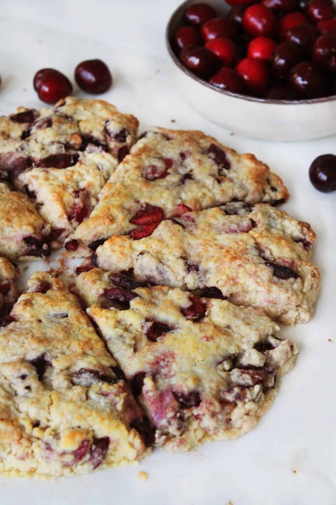 Cherry scones recipe